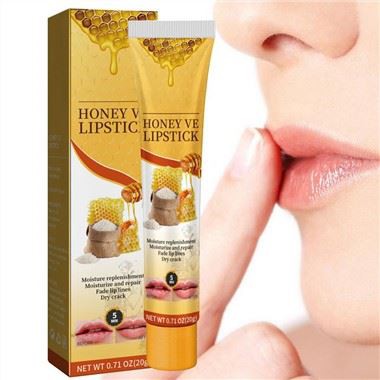 Balm gwefusau mêl gwrth-bychan lleithio