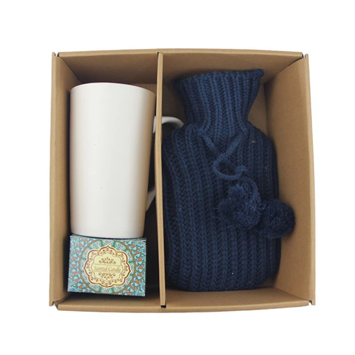 custom design hot water bag gift set